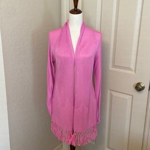 Unicorn Color Lilly Pulitzer Tatum Cardigan M NWT